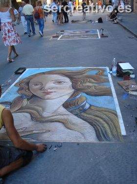 mujer calle florencia