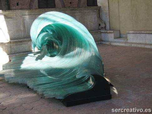 olas de cristal en Siena